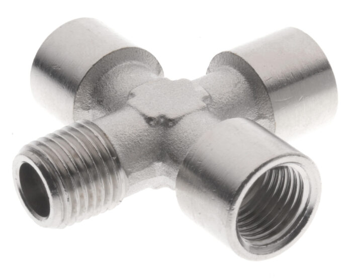 Cross with one male thread